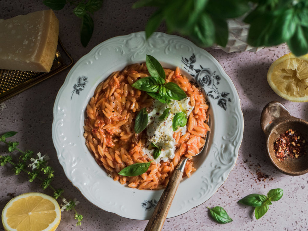 Harissa orzotto
