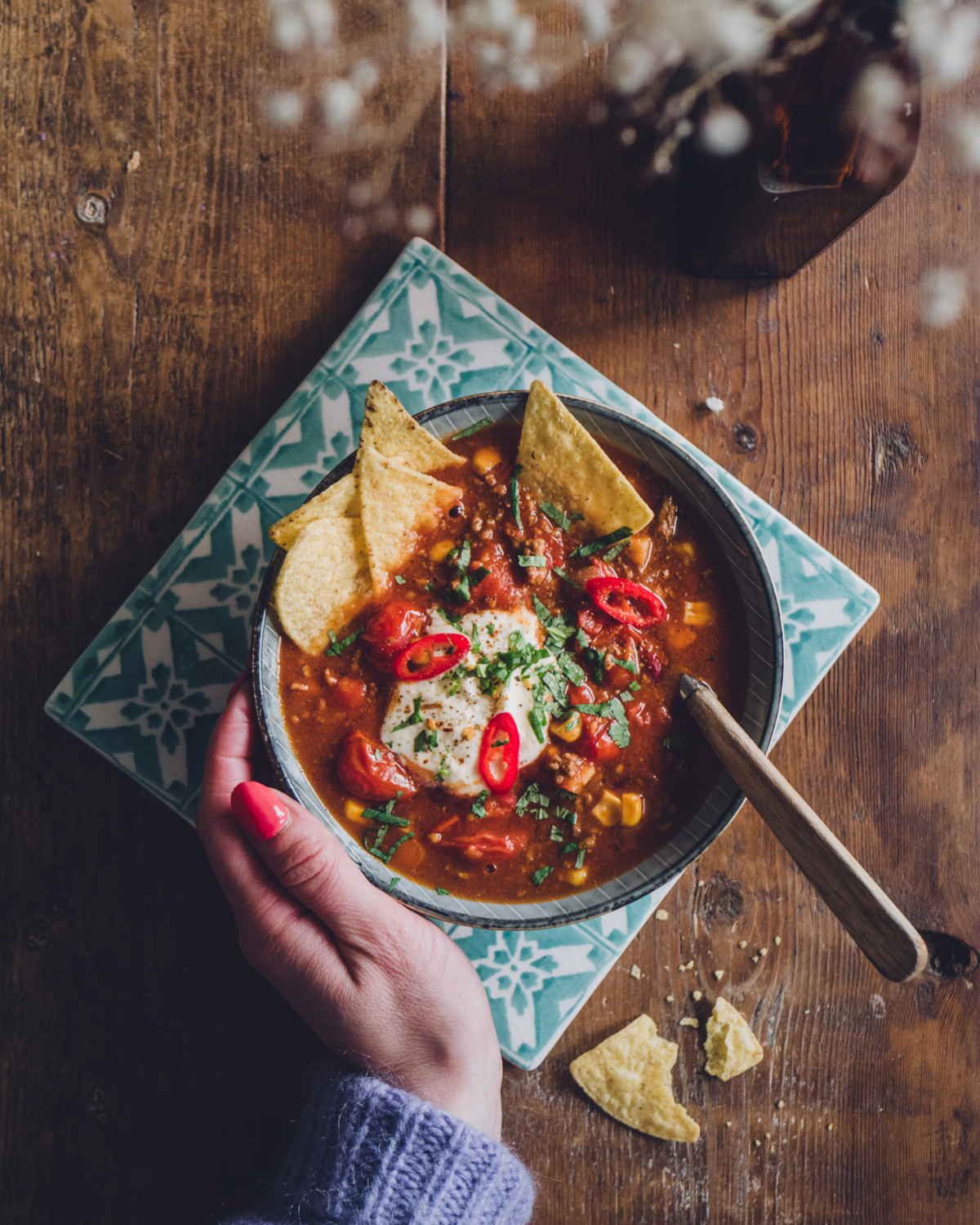 meksikolainen papukeitto